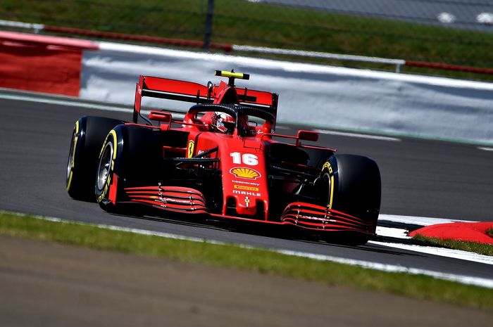 Start dari baris kedua di balapan F1 Inggris 2020, Charles Leclerc merasa puas dengan kecepatan mobil Ferrari