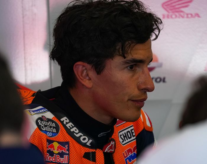 Menurut Marc Marquez, perasaan 'hancur' ada karena kecelakaan saat FP3, bukan karena cedera lengan