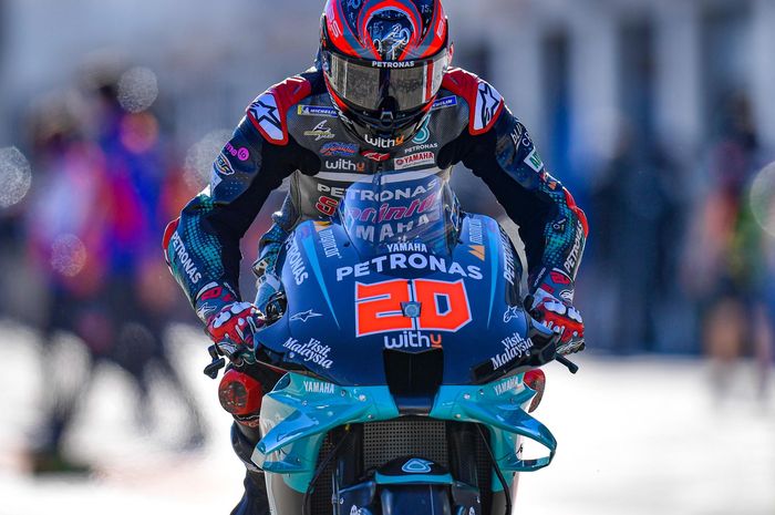 Tertinggal 14 poin dari Joan Mir setelah balapan MotoGP Teruel 2020, Begini Tanggapan Fabio Quartararo