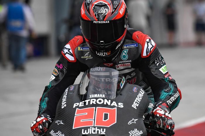 Tampil begitu dominan dalam tes MotoGP Malaysia, Fabio Quartararo, mengaku tidak ingin besar kepala 