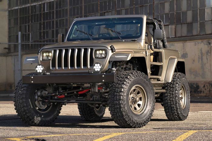 Jeep Wrangler besutan Quadratec gabungkan nuansa retro dan modern