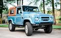 Land Rover Defender Hasil Restorasi Tambah Manis Berkelir Biru Muda