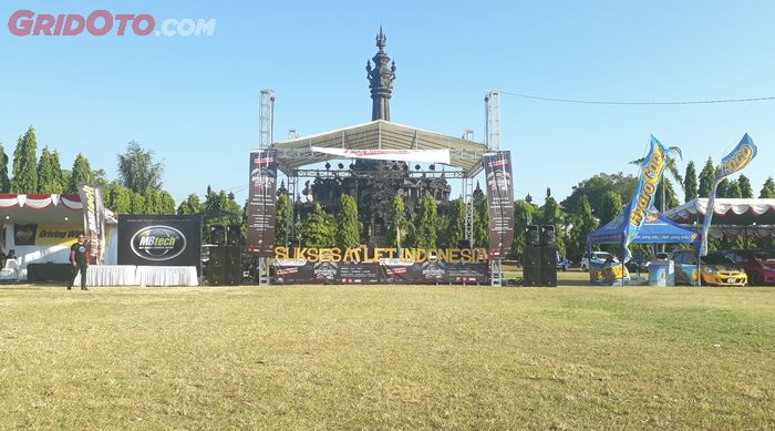 Lapangan Niti Renon, Bali, jadi venue acara MBtech Auto Live Battle