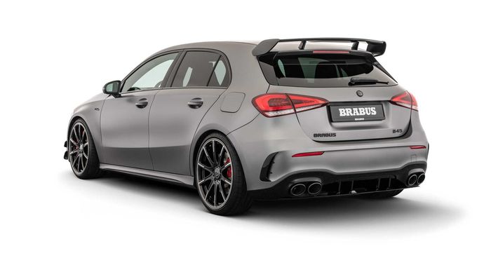 Mercedes-AMG A45 S bertenaga 444 dk hasil racikan Brabus