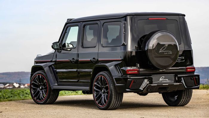 Sisi samping dan belakang Mercedes-Benz G-Class garapan Lumma Design