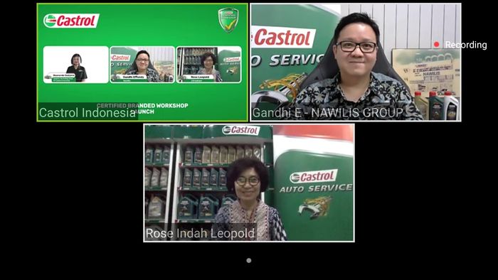 Peluncuran virtual program Castrol Certified Branded Workshop (CBWS)