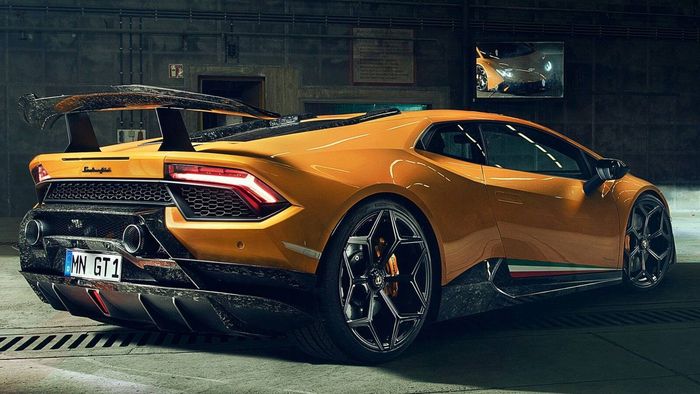 Modifikasi Lamborghini Huracan Perfomante garapan Novitec