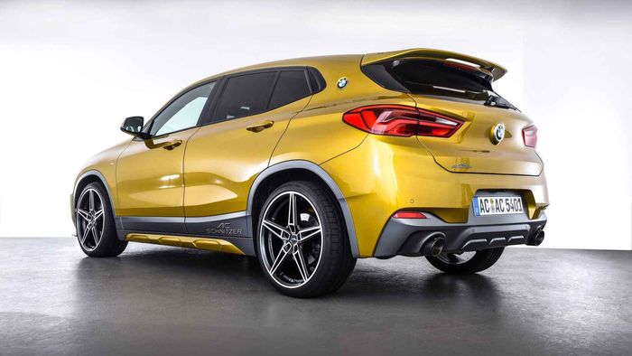 Tampilan belakang BMW X2 garapan AC Schnitzer