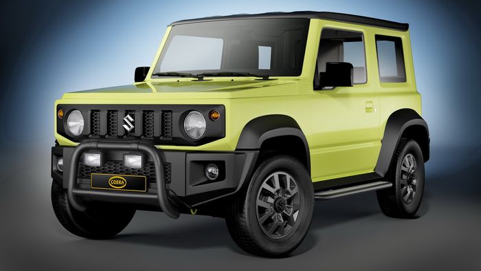 Suzuki Jimny pakai aksesori simpela