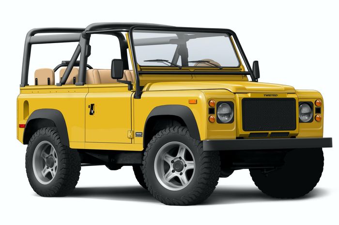 Land Rover Defender bermesin listrik kreasi Twisted