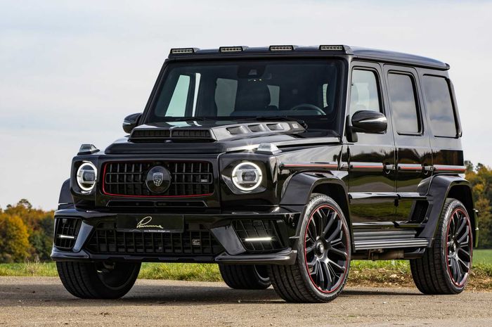 Modifikasi Mercedes-Benz G-Class hasil garapan Lumma Design