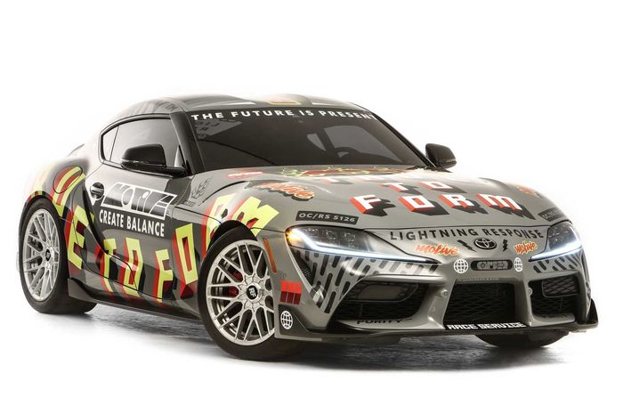 Toyota Supra GR Ornamental Conifer di ajang SEMA360