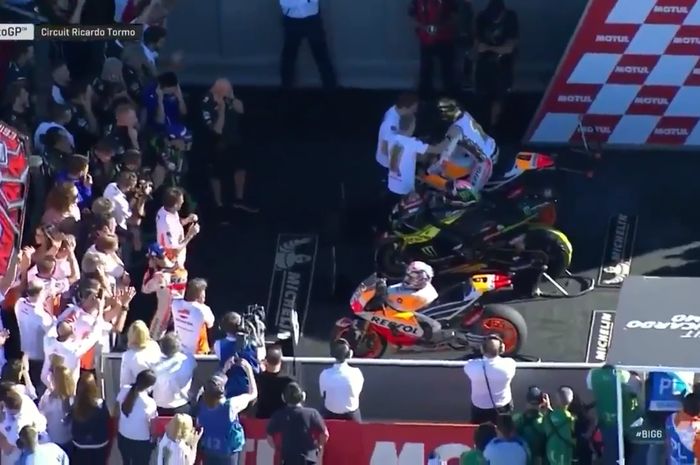 Marc Marquez di MotoGP Valencia 2017