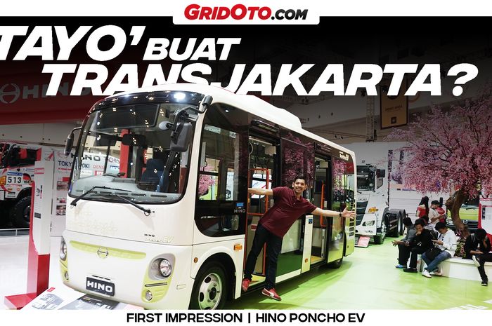 Video First Impression Hino Poncho EV sudah tayang di YouTube GridOto