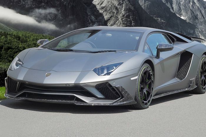 Modifikasi Lamborghini Aventador S garapan Mansory