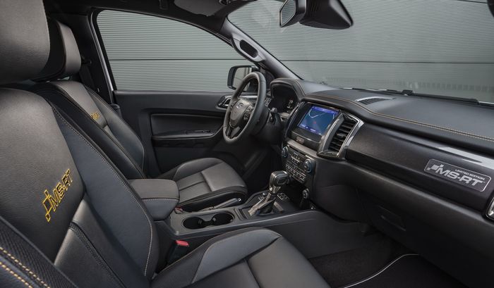 Tampilan interior dari Ford Ranger MS-RT 