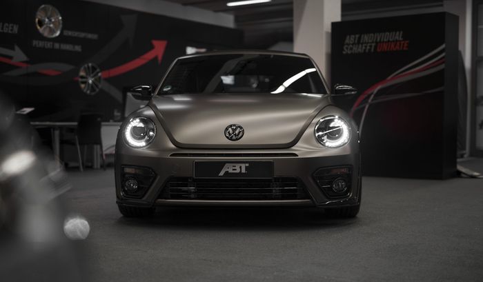 Tampilan depan VW Beetle garapan ABT Sportline