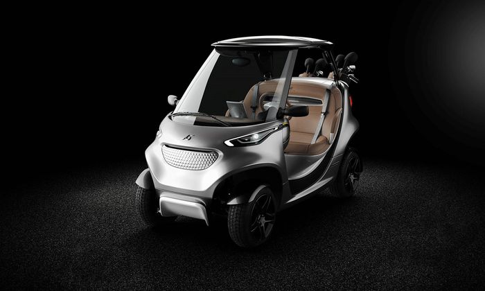  Garia golf cart ubahan Mansory untuk ajang Geneva Motor Show 2018