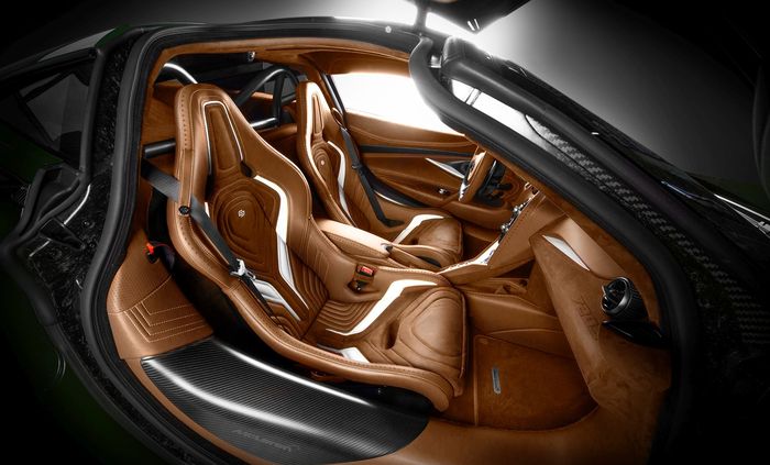 Tampilan interior McLaren 720S hasil garapan Carlex Design