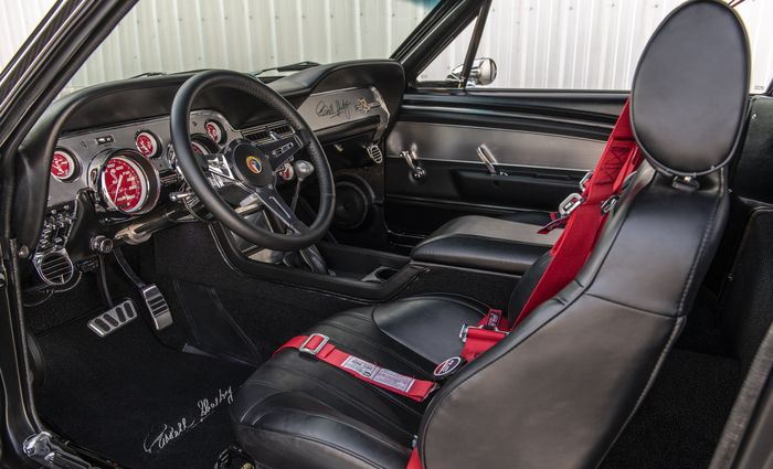 Tampilan kabin Ford Mustang Shelby GT500CR