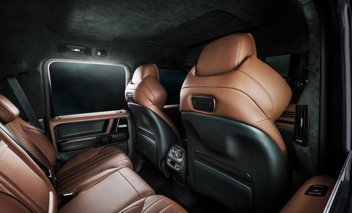 Tampilan interior ciamik Mercedes-Benz G-Class garapan Carlex Design
