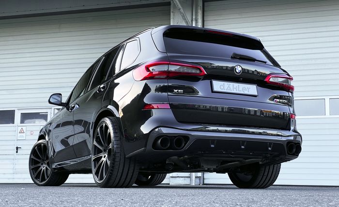 BMW X5 mendapatkan 4 lubang knalpot baru berlapis keramik
