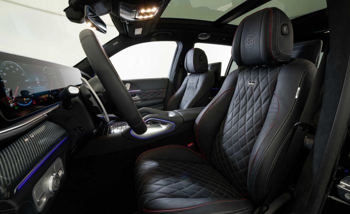 Tampilan interior modifikasi Mercedes-AMG GLS 63