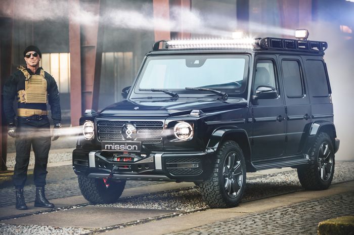 Mercedes-AMG G63 bertajuk Invicto besutan Brabus sudah anti peluru dan ledakan bom