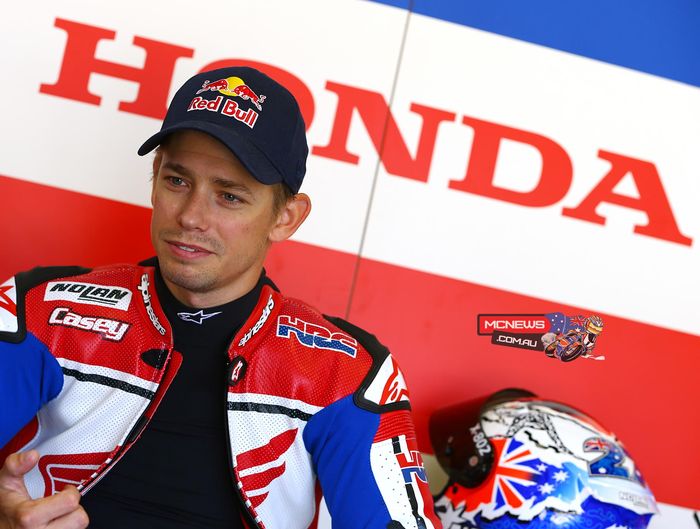 Juara dunia MotoGP dua kali Casey Stoner, setelah pensiun dari MotoGP di akhir 2012 tahun berikutnya jadi test rider untuk Honda