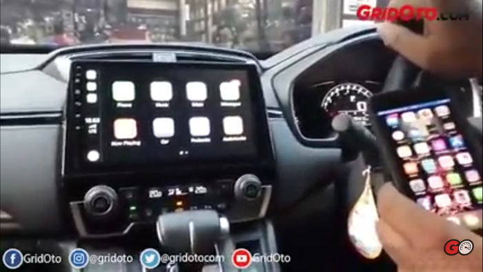 mode car play I-Phone pada head unit Android