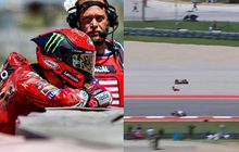 Crash saat Memimpin di MotoGP Amerika 2023, Francesco Bagnaia Anggap Motor Ducati Terlalu Sempurna