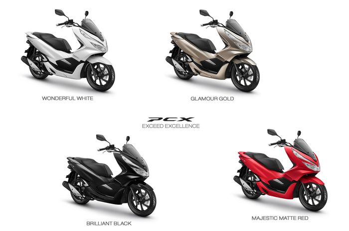 Pilihan warna Honda All New PCX 150