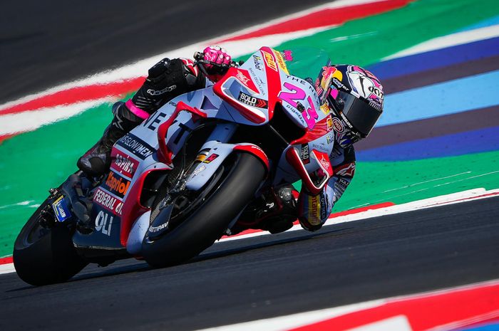 Enea Bastianini memimpin FP4 MotoGP San Marino 2022