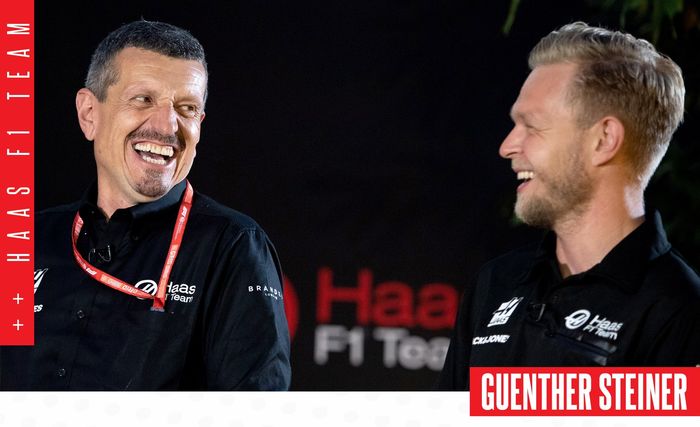 Bos tim Haas, Geunther Steiner dan Kevin Magnussen kembali reuni di musim balap F1 2022