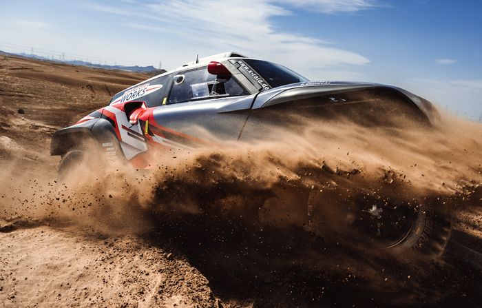 Denis Krotov pereli ketiga yang menggunakan MINI JCW Buggy untuk tim X-raid di Reli Dakar 2022