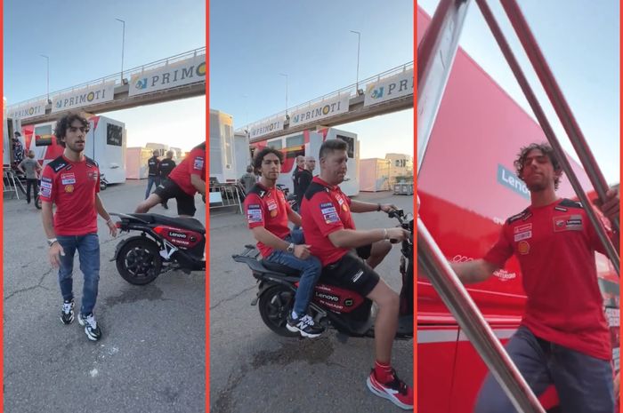 Enea Bastianini merasa aneh berseragam tim pabrikan Ducati jelang tes MotoGP Valencia 2022 di Sirkuit Ricardo Tormo