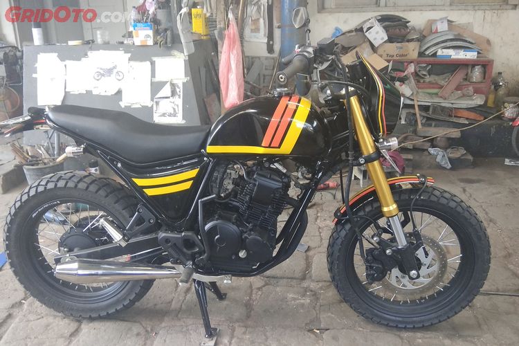 Scorpio modif scrambler outlet
