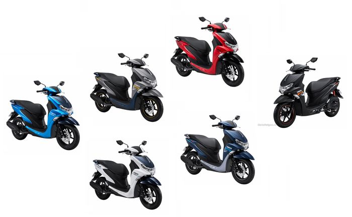 Pilihan warna Yamaha FreeGo di Vietnam