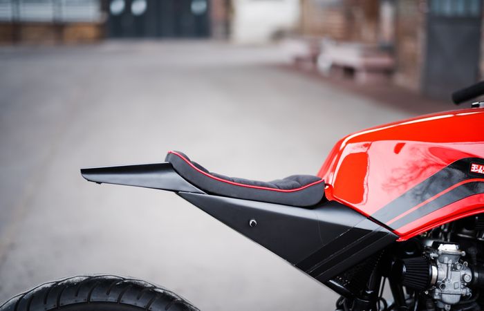 Tampilan buntut barunya