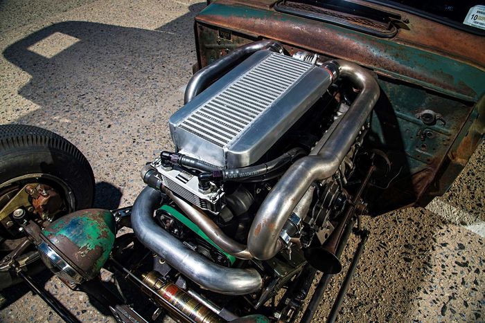 Intercooler Mitsubishi Eclipse di Pikap Ford F3