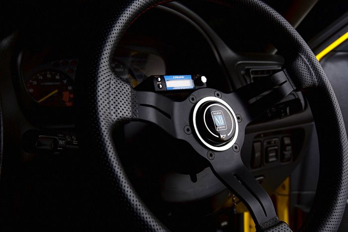 Setir lansiran Nardi di Honda Civic kuning