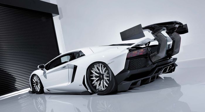 Lamborghini Aventador hasil modifikasi Aimgain