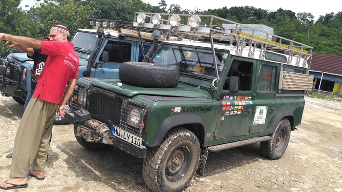 Martin dengan Landy kesayangan