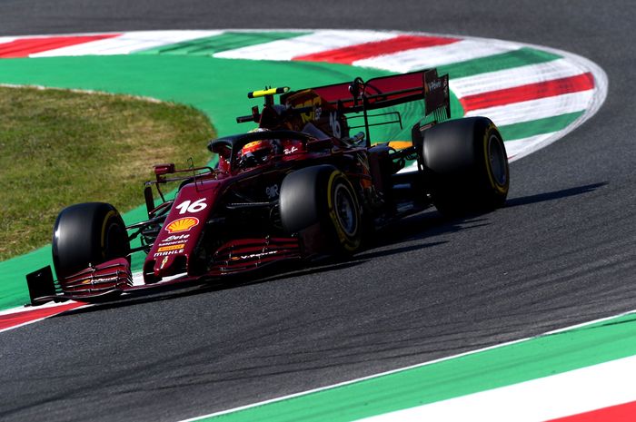 Di F1 Mugello, Ferrari tampil pakai warna burgundy (11-13/09/2020)