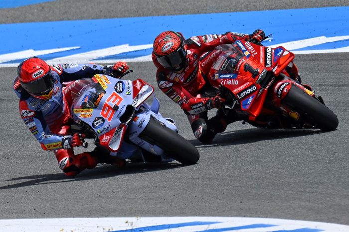 Reaksi Pecco Bagnaia Ducati memilih Marc Marquez sebagai rekan setimnya di MotoGP 2025