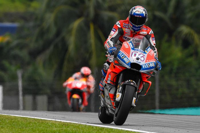 Andrea Dovizioso incar kemenangan di MotoGP Malaysia 2018