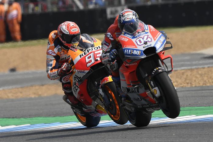 Andrea Dovizioso bertekad kalahkan Marc Marquez di MotoGP Jepang