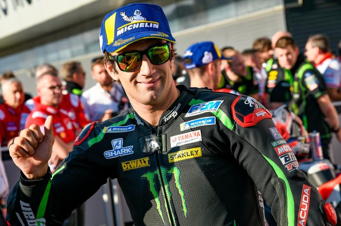 Johann Zarco tipis selisihnya dengan peraih pole position, Andrea Dovizioso