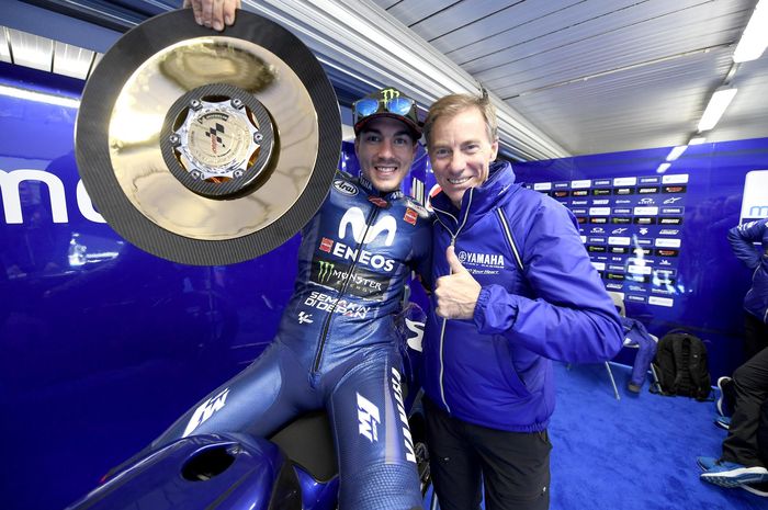 Maverick Vinales akhiri puasa kemenangan Yamaha di MotoGP Australia