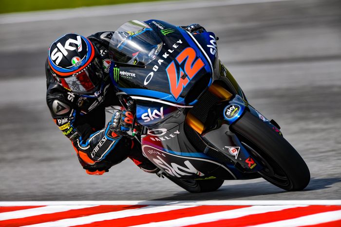 Francesco Bagnaia jadi juara dunia Moto2 2018
